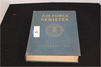 JANUARY 1955 AIR FORCE REGISTER BOOK