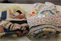 PAIR OF VINTAGE CUTTER QUILTS