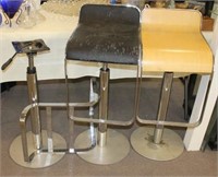 SELECTION OF VINTAGE BAR STOOLS