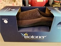 MENS LARGE ISOTONER SLIPPERS