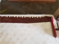 ANTIQUE HAND SAW 6 FT