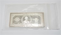 Franklin Mint $5 with Lincoln silver c