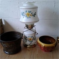 Lamp and Pots