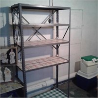 Metal Shelving Unit