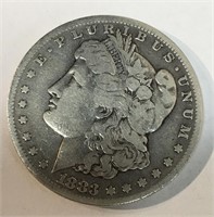 1883 Morgan Silver Dollar