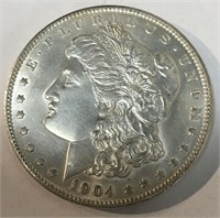 1904 Morgan Silver Dollar
