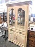 Nice china cabinet 

81 inches high 45 inches