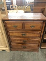 4 drawer vintage dresser 

40 inches high 33