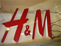 H & M Sign #3