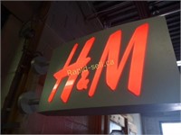 H & M Neon Sign #2
