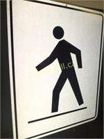 Caution - Pedestrians