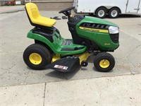 John Deere D125 lawn tractor and deck