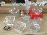 Group of Various Glass Items