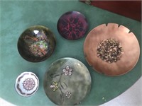 Group of Enameled Bowls