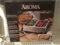 Aroma Buffet Server And Warming Tray