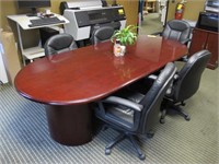8' Conference Table w/ (5) Chairs