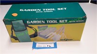 Garden Tool Set With Apron