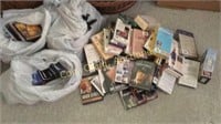 Assorted VHS, DVD’s