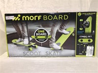 Morf Board Scoot & skate, open box,