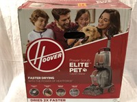 Hoover elite Pet  carpet cleaner.  Dries 2x