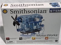 Smithsonian motor works. Physical science STEM.