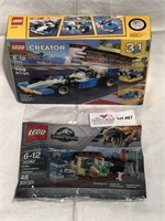 2 items:  NEW Toy LEGO Creator and LEGO Jurassic