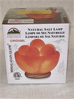 Himalayan Glow natural salt lamp, 

open box,