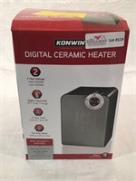 Konwin Digital ceramic heater, small room size,