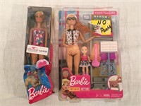 2 Barbie Toys:

NEW Barbie in Swimsuit (box
