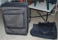 Large American Tourister Rolling Bag+ Duffle Bag
