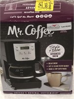 Mr. Coffee style and taste Advanced  brew, 5 cup