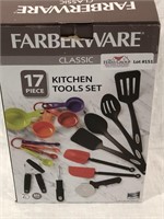 Farberware classic kitchen tool set. Open box.