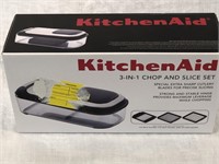 KitchenAid three in one chop and slice .  Three
