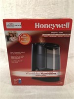 Honeywell Warm mist humidifier, open box, powers