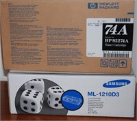 HP 92274A and Samsung ML-1210D3 Toner Cartridges