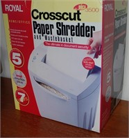 Royal Crosscut Paper Shredder