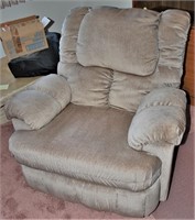 Overstuffed Reclining Swivel Rocking Chair