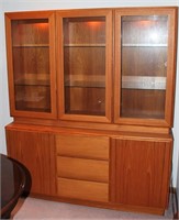 House of Denmark Lighted China Cabinet