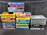 Assorted Vintage Cartoons VHS