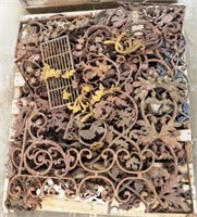 Lot of Architectural Wrought & Cast Iron 2 of 4