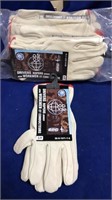 6 pairs BDG work gloves lined(size S)