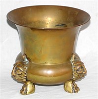 Antique Brass Spittoon. Early 1900s