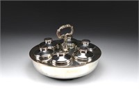 SHEFFIELD PLATE SPICE HOLDER