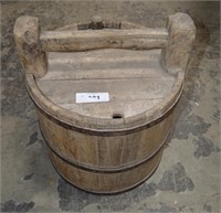Primitive  Well Bucket - 17" x 14"