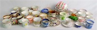 Antique Collection of Cups, Coffee Cans & Saucers