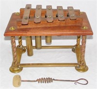 Antique Glockenspiel Dinner Gong.