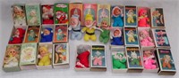 Vintage Matchbox Mini Beanie Dolls