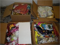 4 Boxes Assorted Mylar Balloons 1 Lot