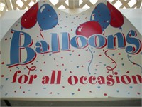 Balloons Sign 28 x 34
