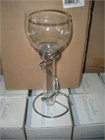 28 Candle Holders w/ Stands 10" Tall